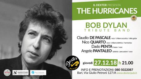 Il DEXTER presenta: The Hurricanes, Bob Dylan Tribute Band