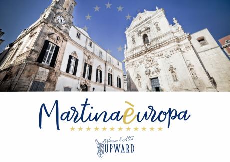 “ MARTINA è EUROPA” Evento diffuso di sensibilizzazione alla cittadinanza Europea  a cura dell’Associazione Upward