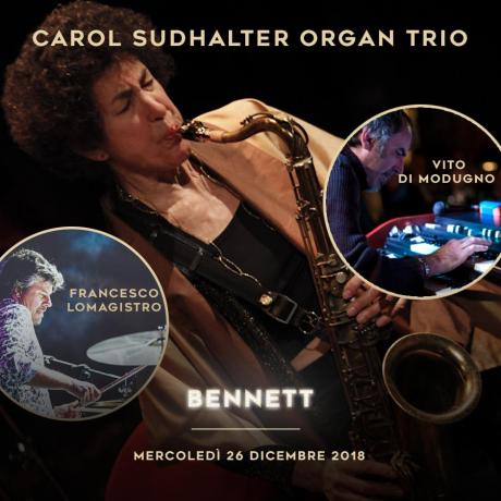 Carol Sudhalter Organ Trio | Mercoledì Live Music