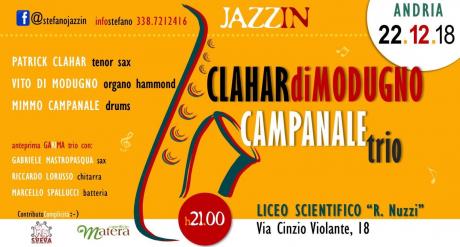 Clahar - Di Modugno - Campanale trio