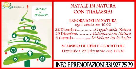 Natale in Natura: laboratori per bambini!