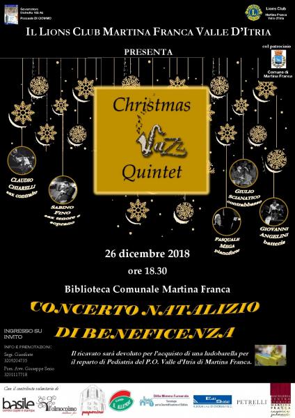 Concerto natalizio con Christmas Jazz Quintet