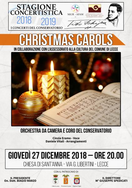 I CONCERTI DEL CONSERVATORIO - Christmas Carols