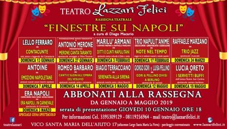 Presentazione rassegna teatrale Finestre su Napoli