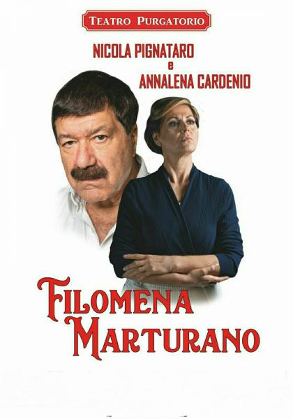 Nino Losito presenta al Teatro Purgatorio il nuovo lavoro di NICOLA PIGNATATO - "FILOMENA MARTURANO" Sabato 12 e Domenica 13 Gennaio.