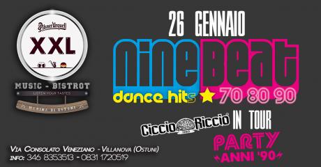 Nine Beat dance hit live + CiccioRiccio at XXL Music Bistrot