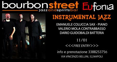 Concerto di Instrumental Jazz ,11 Gennaio, Napoli centro storico