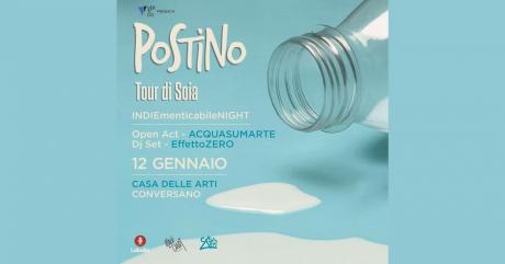 12.01 - Postino [tour di soia] & Acquasumarte + IndieRock djset