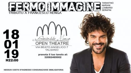 La grande musica di Francesco Renga al Teatro Art Club Restaurant & Pizza con i Fermo Immagine