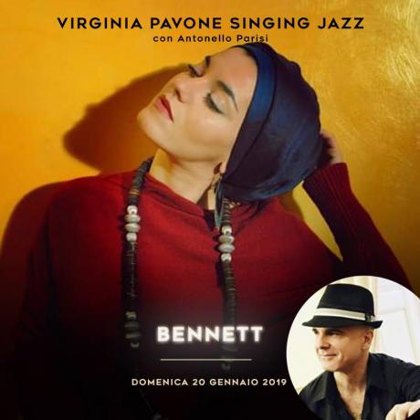 Virginia Pavone singing jazz | Domenica live music
