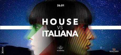 Sab 26 Gennaio 2019 - Villa Rotondo presenta House vs Musica Italiana - Ingresso Lista Bari