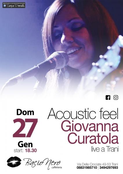 Acoustic feel - Giovanna Curatola live a Trani