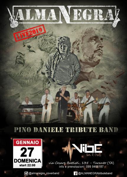 ALMANEGRA Pino Daniele Tribute Band al VIBE Bar & Grill