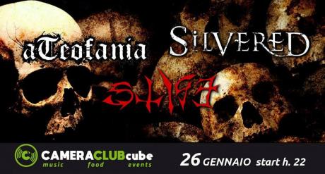 Ateofania, Silvered & Stige Live al Camera Club Cube