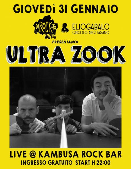 Ultra Zook (Fra) live at Dirockato Winter | Kambusa Rock Bar