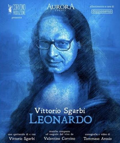 Vittorio Sgarbi in LEONARDO