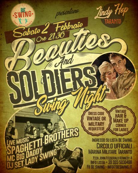 Beauties and Soldiers - Swing Night