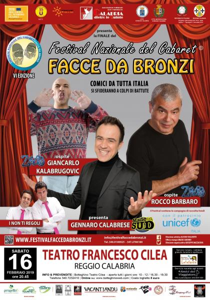 Festival Nazionale del cabaret Facce da bronzi - VI edizione