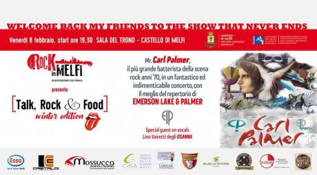 Carl Palmer in concerto a Melfi