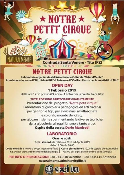 Notre Petit Cirque - Open Day
