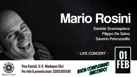 Mario Rosini Live al Macondo