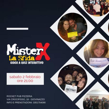 MisterX la Sfida al Rocket Pub di Giovinazzo [02.02.2019]