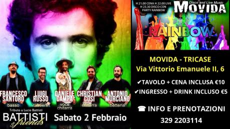Battisti & Friends - Sabato 2 Febbraio @Movida Tricase