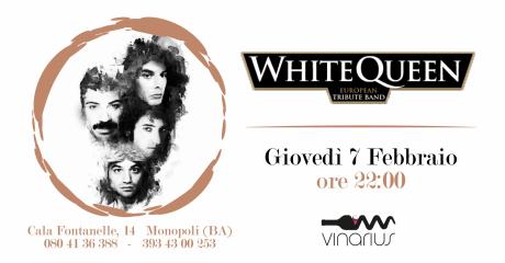 Giovedi 7 Febbraio sul palco del Vinarius i White Queen