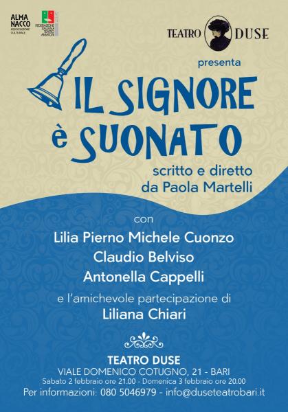 IL SIGNORE È SUONATO