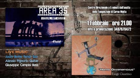 Mostra di arti visive e live music con ospiti internazionali nel centro direzionale di Napoli il 1 Febbraio 2019.