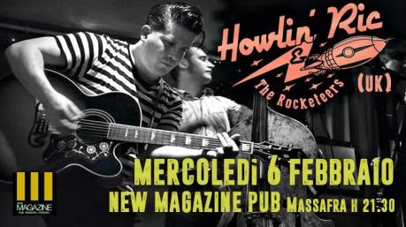 Howlin' Ric & The Rocketeers (Leeds - UK) live at New Magazine Pub