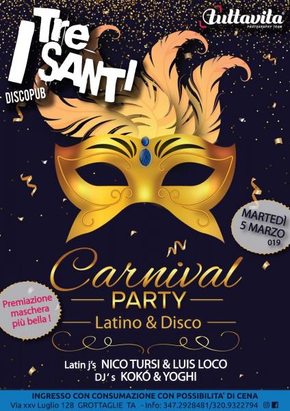 CARNIVAL PARTY Latino & Disco