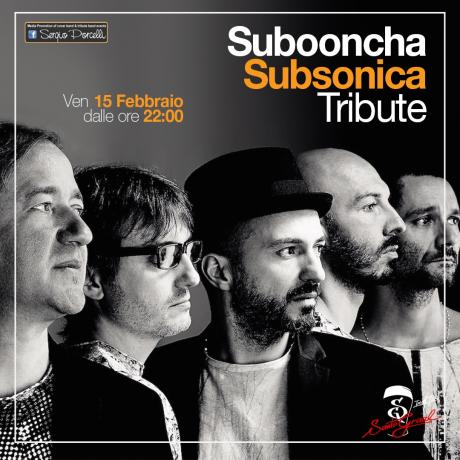 Subooncha Subsonica Tribute a Trani