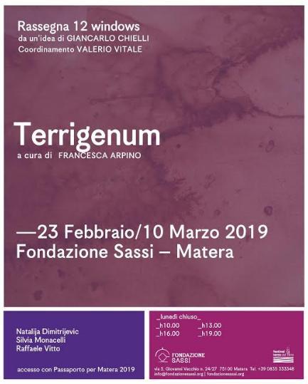 Inaugurazione mostra "Terrigenum"
