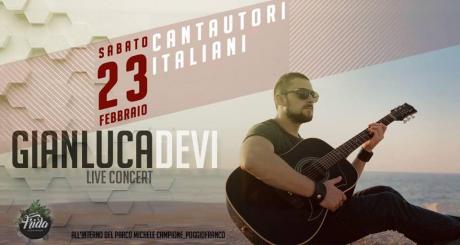 Gianluca Devi - Tributo ai Cantautori Italiani @ Giardini di Frida (Bari)