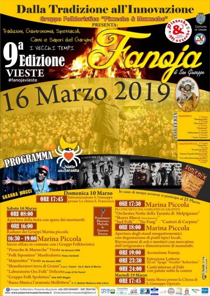 Fanoja di San Giuseppe 2019