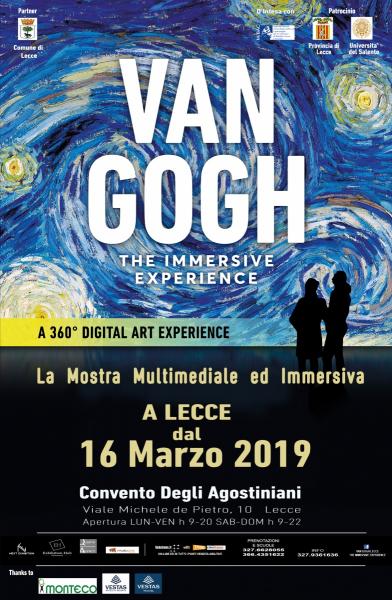 VAN GOGH LECCE THE IMMERSIVE EXPERIENCE - MOSTRA MULTIMEDIALE