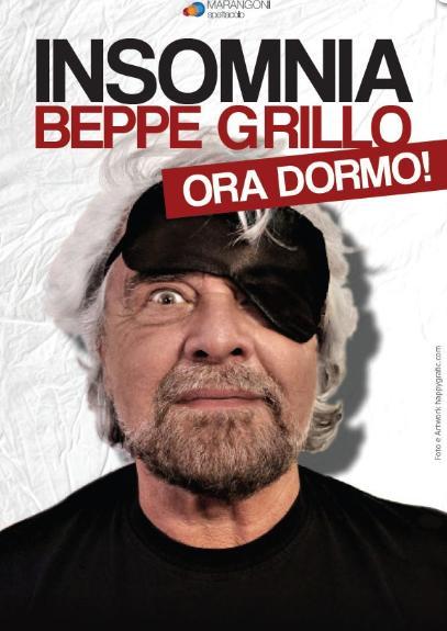 Beppe Grillo in "Insomnia... ora dormo!"