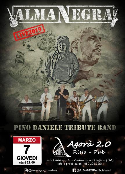 Almanegra Pino Daniele Tribute Band....AGORA' 2.0 risto-pub