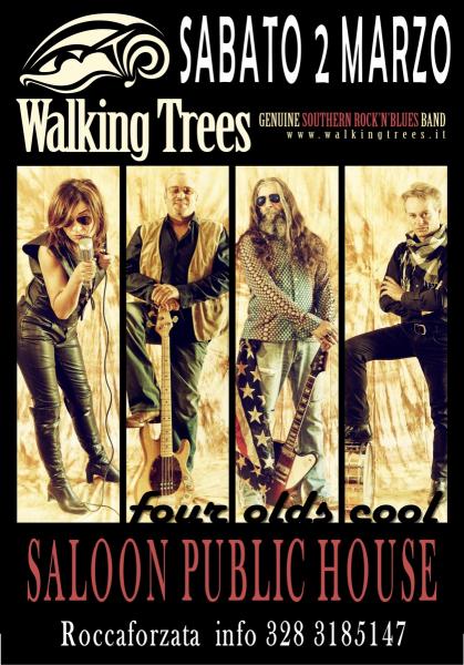 Walking Trees Live at Saloon Public House