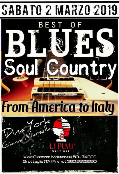 Dal blues al country, passando per il soul