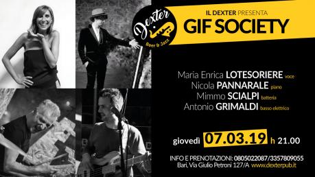 IL DEXTER presenta Gif Society - Funk, Jazz & Soul
