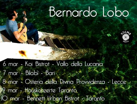 Bernardo Lobo tour in Puglia