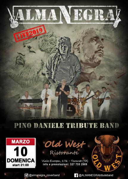 ALMANEGRA Pino Daniele Tribute Band al OLD WEST
