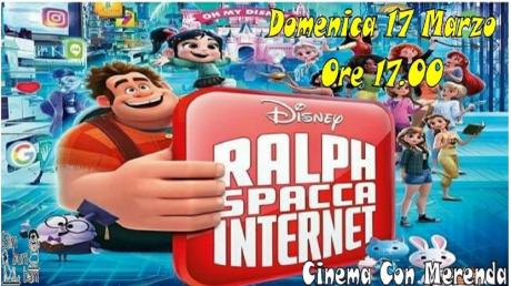 RALPH SPACCA INTERNET. Cinema con merenda