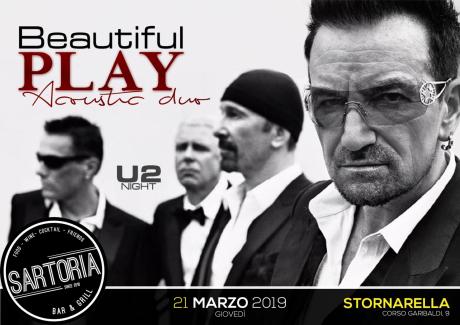 U2 Almost Acoustic Night by Beautiful Play - Sartoria Bar&Grill - Stornarella