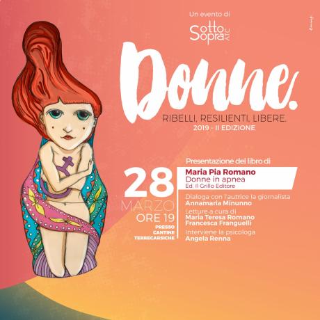 Donne | Maria Pia Romano presenta “Donne in apnea”