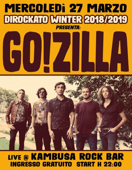 Go!Zilla live at Dirockato Winter 2018/2019 | Kambusa Rock Bar