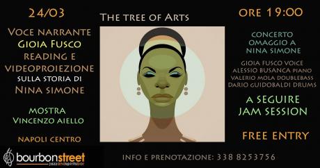 Videoproiezione, reading & concerto omaggio a Nina Simone a seguire mostra & jam- 24 Marzo-19:00-Napoli