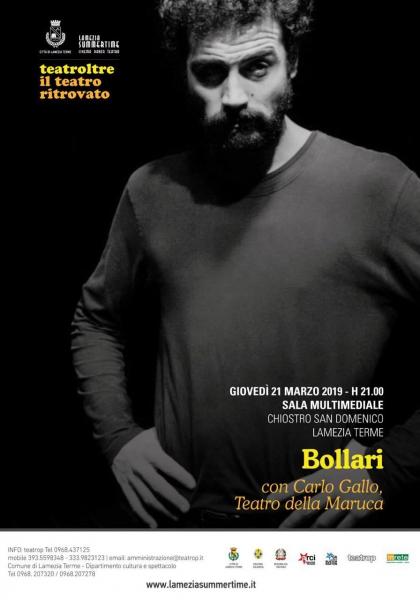 Lamezia Summertime. "Bollari: Memorie dallo Jonio" ospite a TeatrOltre: il Teatro Ritrovato